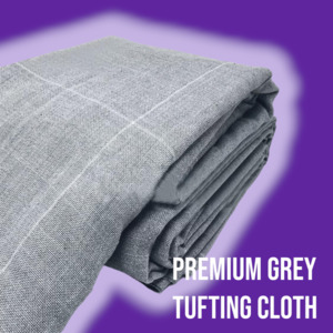 Tufting Cloth: Premium Grey Primary Tufting Cloth