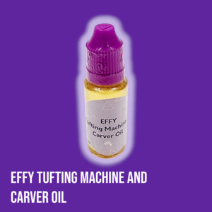 Machine Oil: EFFY Tufting Machine and Carver Oil