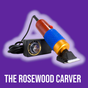 Rosewood Rug Carving Tool