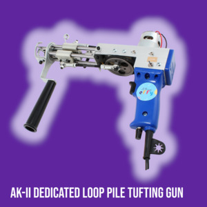 The Original AK - II Rug Tufting Loop Pile Machine | Free Shipping