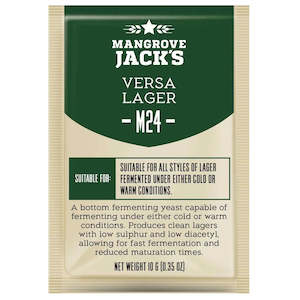 Mangrove Jack’s CS Yeast M24 Versa Lager (10g)