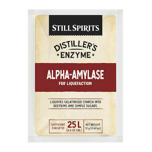 Craft Distilling: Distillers Enzyme - Alpha Amylase