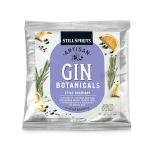 Craft Distilling: Still Spirits Gin Botanicals Rosemary Gin