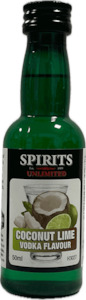 Spirits Unlimited Fruit Vodka - Coconut Lime - 50ml
