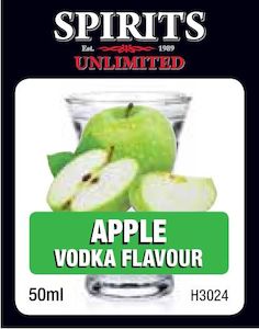 Spirits Unlimited Fruit Vodka - Apple - 50ml