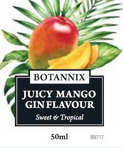 Spirits Unlimited Botannix Juicy Mango Gin Flavour - 50ml