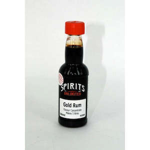 Spirits Unlimited: Spirits Unlimited Gold Rum Flavour - 50ml