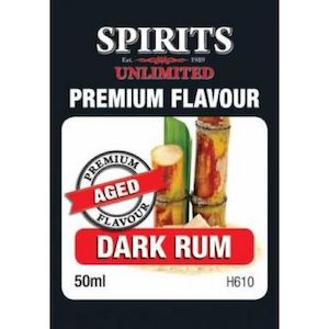 Spirits Unlimited Premium Aged Dark Rum - 50ml