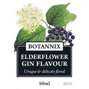 Spirits Unlimited Botannix Elderflower Gin Flavour - 50ml