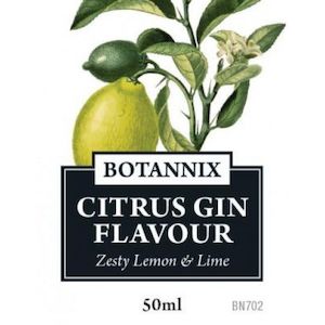 Botannix Gin: Spirits Unlimited Botannix Citrus Gin Flavour - 50ml