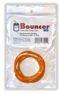 Beer Filters: Bouncer Filter - Mac Daddy  - Replacement Gaskets 5 Pack