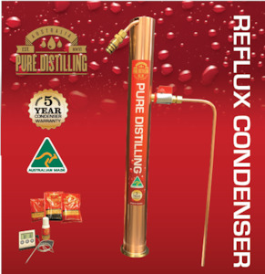 Pure Distilling Reflux Copper Condenser