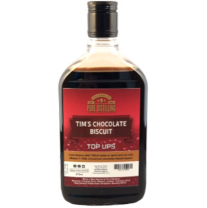 Pure Distilling Tim's Chocolate Biscuit Top Ups 375ml