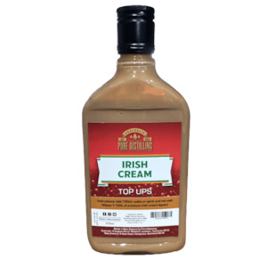 Pure Distilling Irish Cream Top Ups 375ml