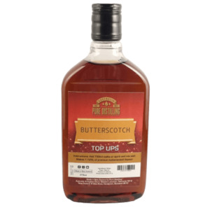 Spirit Flavours 1: Pure Distilling Butterscotch Top Ups 375ml