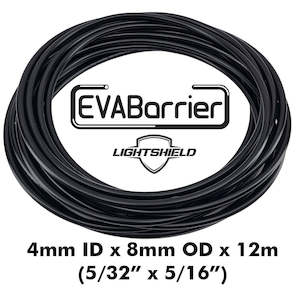EVABarrier Black Lightshield 4mm ID x 8mm OD - 12m Roll