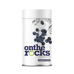 New: On The Rocks Cider Blueberry