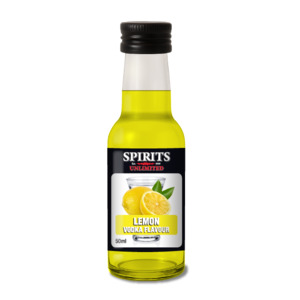 Spirits Unlimited Flavours: Spirits Unlimited Fruit Vodka -  Lemon - 50ml