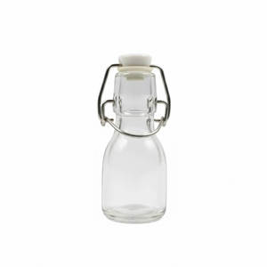 Spirit Bottles: Spirit Sample Bottle with Swing Top Lid 60ml