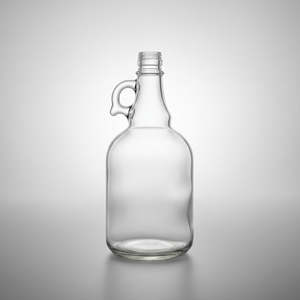 Spirit Bottles: Glass Spirit Bottle & Plastic Screw Cap 1L