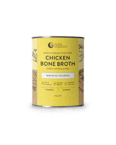 Super Food: Nutra Organics Chicken Bone Broth | Turmeric | 125g