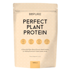 Be Pure Perfect Plant Protein Powder | Refill | Vanilla | 584g