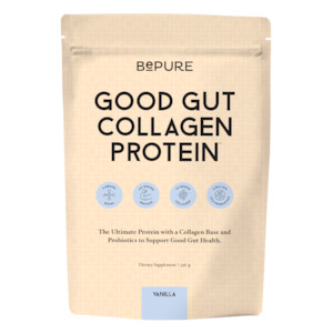 Supplements: Be pure Good Gut Protein Powder | Refill | Vanilla | 536g