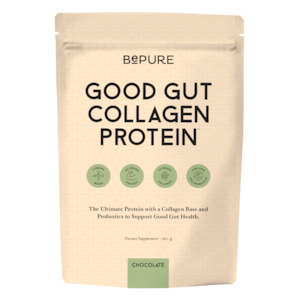 Be Pure Good Gut Collagen Protein | Refill | Chocolate | 560g
