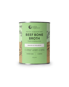 Nutra Organics: Nutra Organics Beef Bone Broth  | Garden Herb | 125g