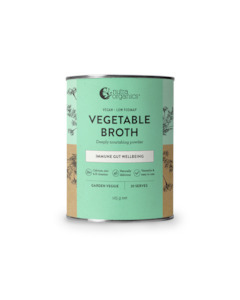 Nutra Organics Vegetable Broth | Garden Veggie | 125g