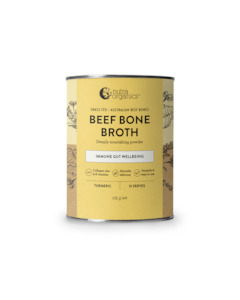 Nutra Organics Beef Bone Broth  | Turmeric | 125g