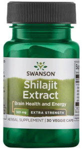 Be Pure Supplements: Swanson Shilajit Extract 1000mg 30 caps