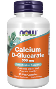 NOW Calcium D-Glucarate 500 mg  90 veg caps