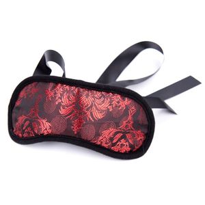 Lace and Flannel Blindfold BDSM Eye Mask Cover