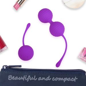 Products: PRETTY Ben Wa Balls Pleasure Bead System Purple