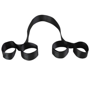 Products: Bondage Boutique Velcro Hand & Leg Cuffs - Black