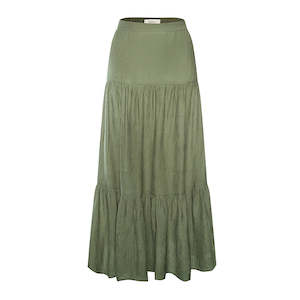 Sale: Soul Sage Tiered Midi Skirt