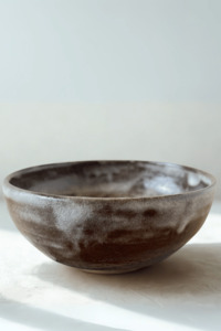 Mini bowl Black clay/K glaze
