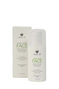 White Collection Skin Care: Aloe Up For The Face Daily Facial Moisturizer SPF 25 - 50ml