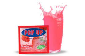 Beverages: POP UP Fruit Powder Assorted 4x6x10sachets (WST$17.60)