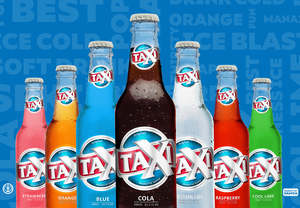 Beverages: TAXI Soda Assorted (Bottles) 330mls x 24 (WST$35.19)