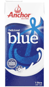 Beverages: ANCHOR UHT Milk Regular 12 x 1L (WST $52.03)