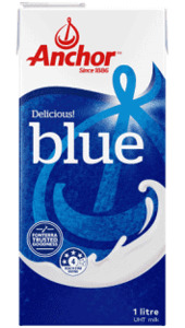 Beverages: ANCHOR UHT Milk Regular 12 x 1L (WST $52.03)