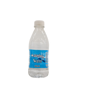 Beverages: Mountain Water 24 x 380mls (WST$16.32)