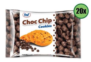 Biscuits: FMF Choc Chip Cookies 20 x 200g (WST $58.59)