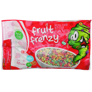 FOOD CLUB Fruit Loops/Frenzy Cereal 32oz x 8 (WST $70.12)