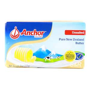 Breakfast: Anchor Butter 20x227g (WST $177.98)