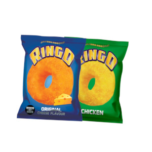 Pantry: RINGO Cheese Snacks 50 x 20g (WST$37.54 Excludes Salelologa Branch)