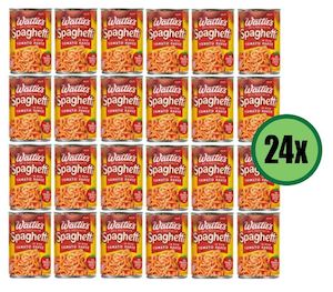 Pantry: Watties Spaghetti 24 x 420g (WST $82.74)