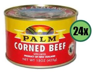 Canned Goods: PALM Corned Beef 24 x 16oz (425g/1lb) (WST$452.05)